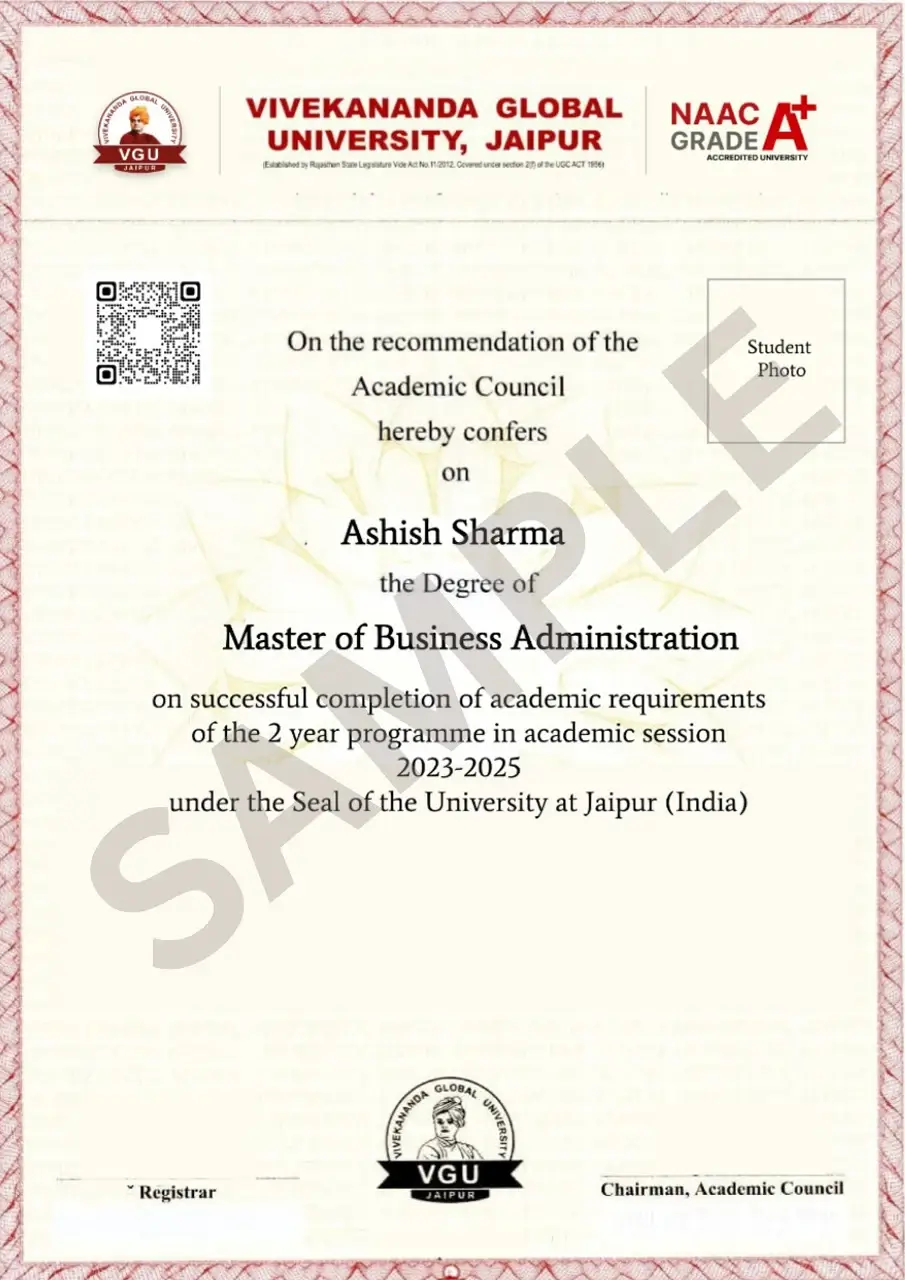 sample certificate